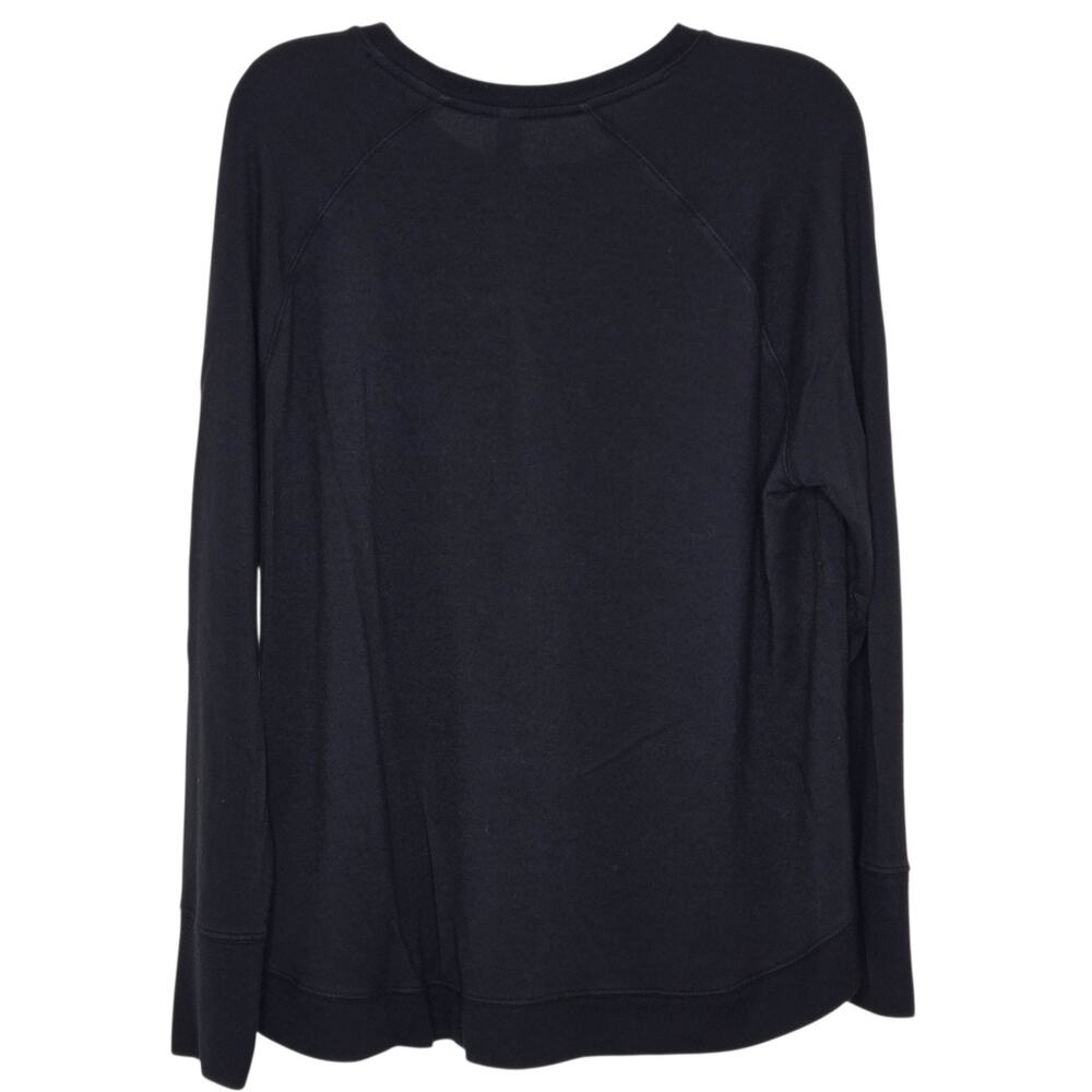 Athleta Mindset Sweatshirt Size 1X Black Soft Nirvana Knit #472751 - Picture 5 of 10